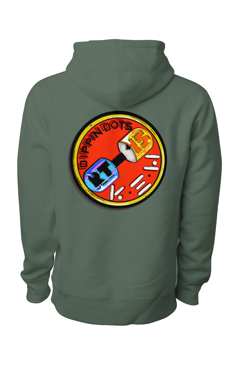 DIPPIN DOTS (PRINT) (Legend Premium Heavyweight Cross Grain Hoodie)