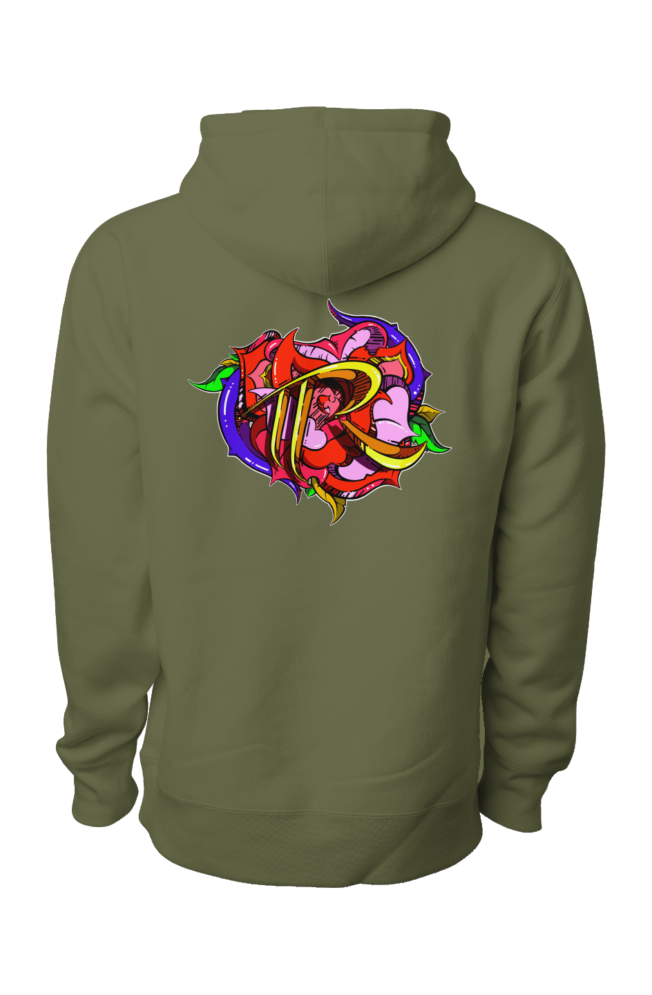 TEAM ROSE (PRINT) (Legend Premium Heavyweight Cross Grain Hoodie)