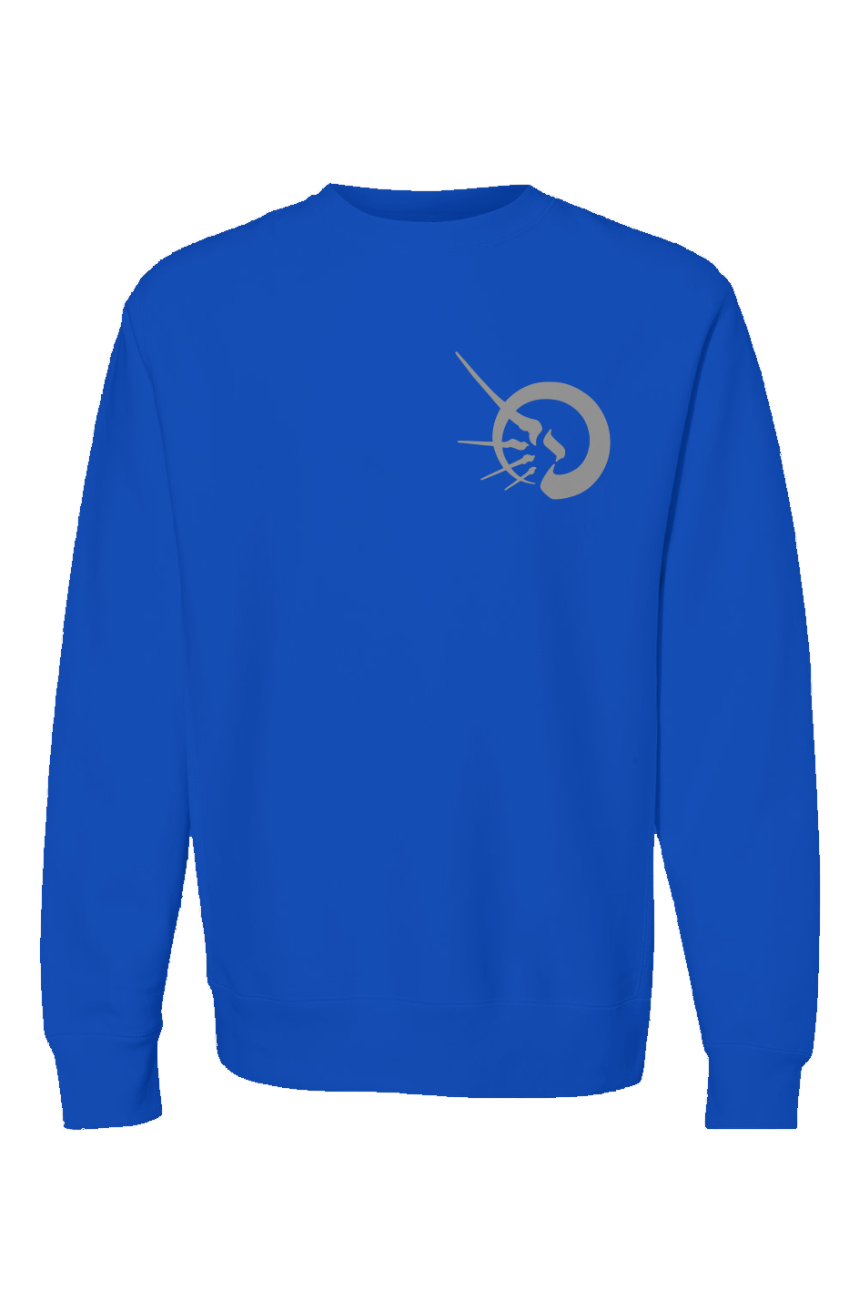SILVER DECOR (EMBROIDERY) (Legend Premium Heavyweight Cross Grain Crewneck)