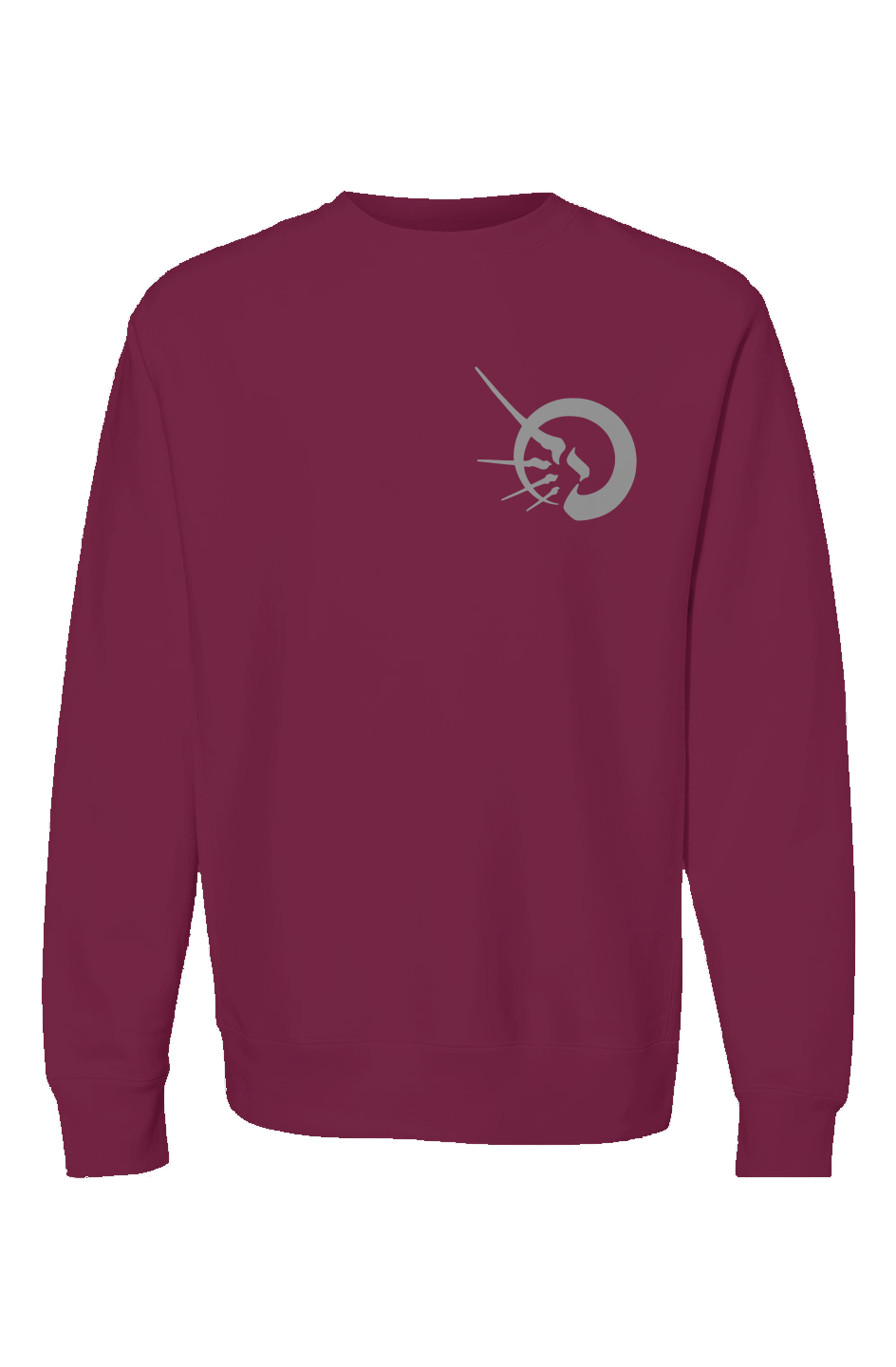 SILVER DECOR (EMBROIDERY) (Legend Premium Heavyweight Cross Grain Crewneck)