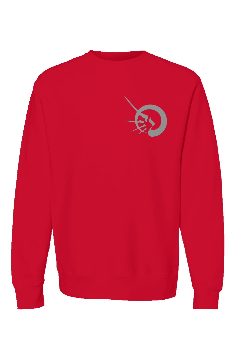 SILVER DECOR (EMBROIDERY) (Legend Premium Heavyweight Cross Grain Crewneck)
