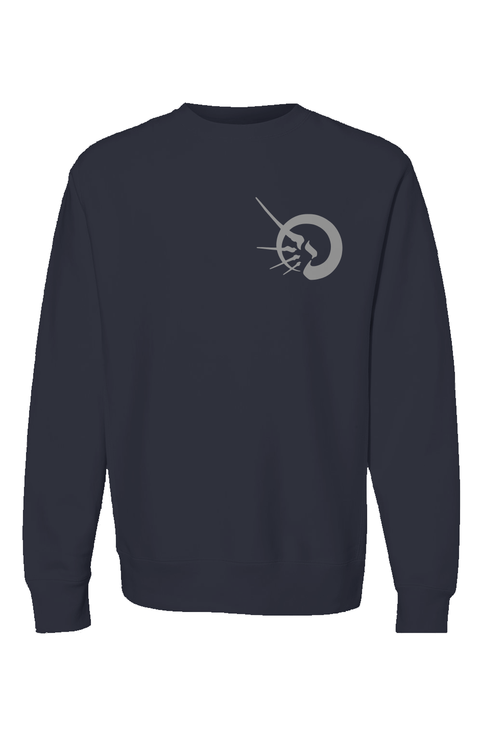 SILVER DECOR (EMBROIDERY) (Legend Premium Heavyweight Cross Grain Crewneck)