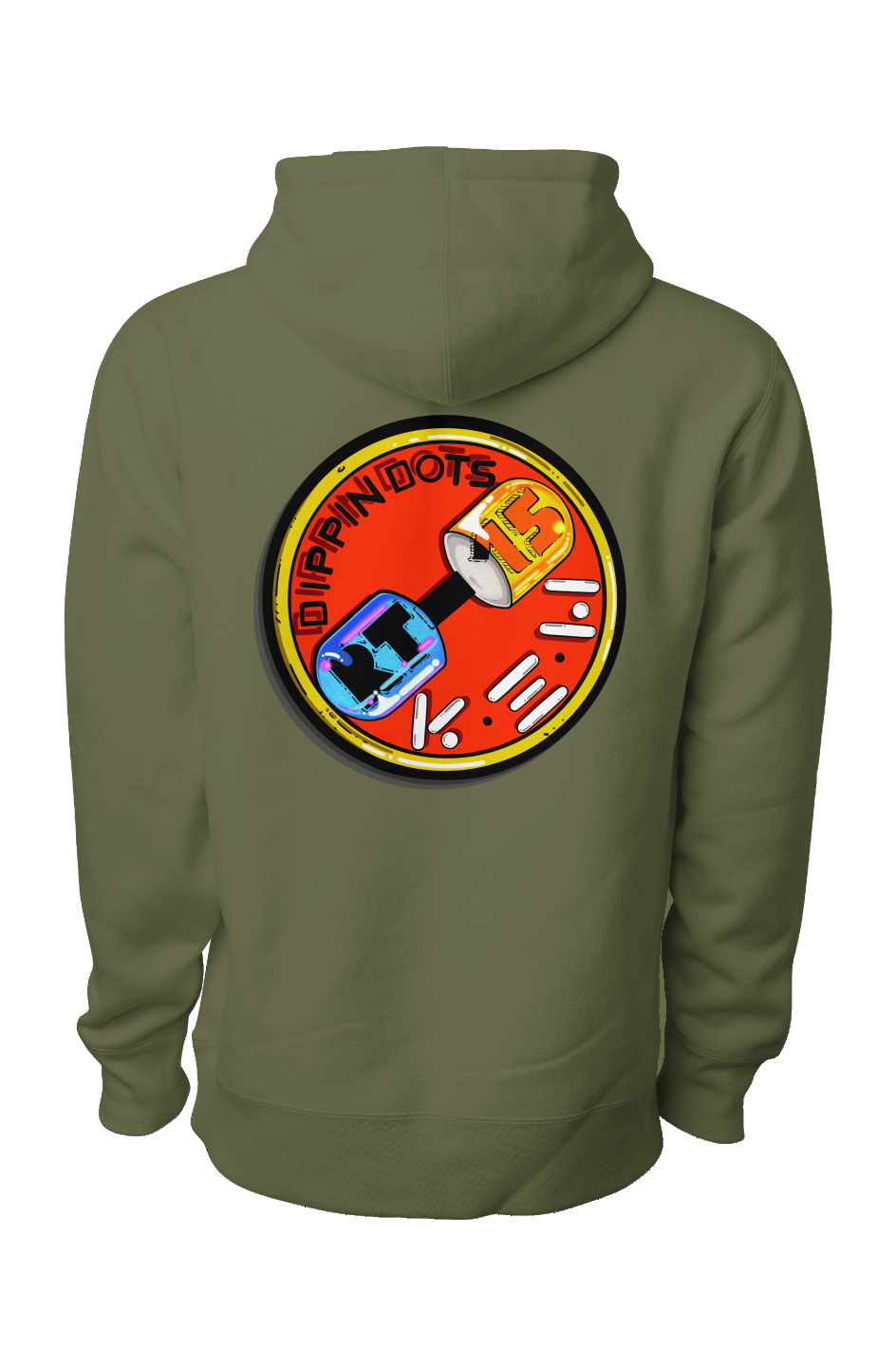 DIPPIN DOTS (PRINT) (Legend Premium Heavyweight Cross Grain Hoodie)