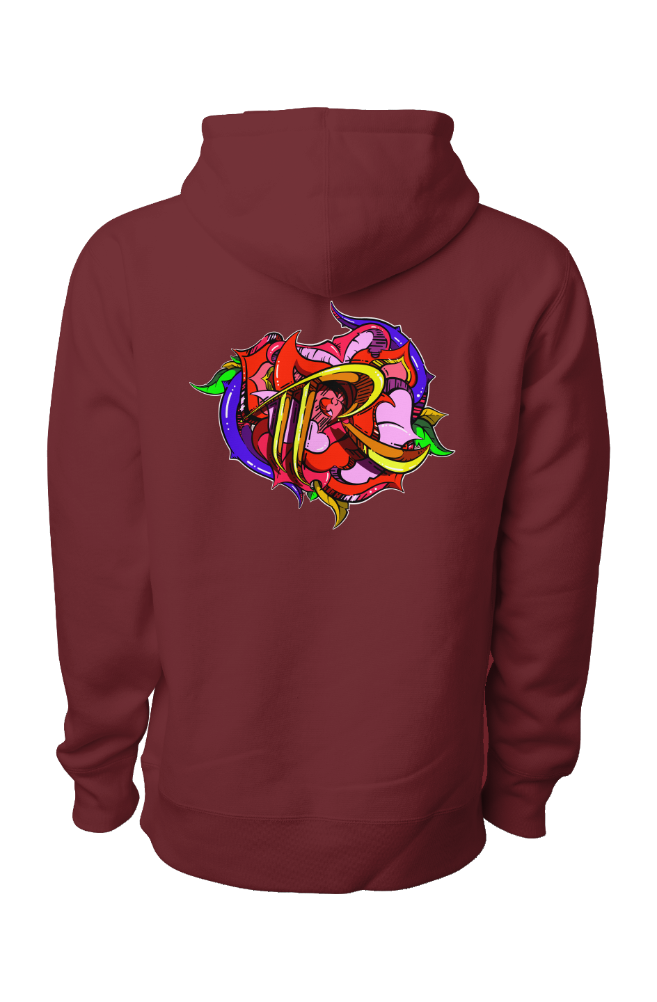 TEAM ROSE (PRINT) (Legend Premium Heavyweight Cross Grain Hoodie)