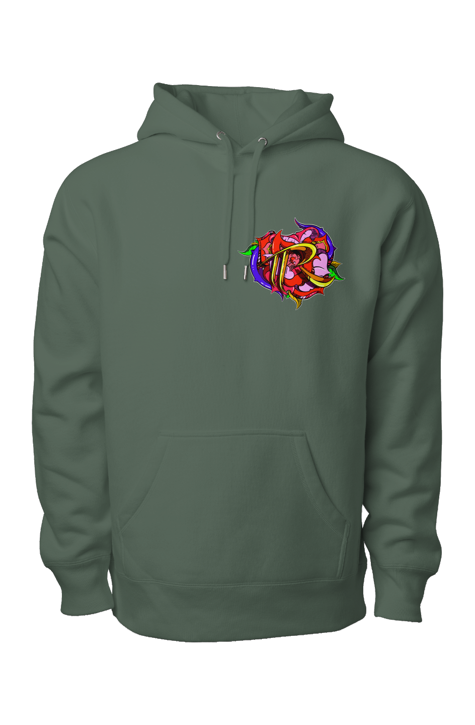 TEAM ROSE (PRINT) (Legend Premium Heavyweight Cross Grain Hoodie)