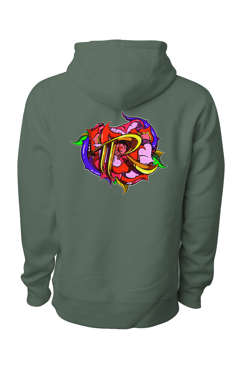 TEAM ROSE (PRINT) (Legend Premium Heavyweight Cross Grain Hoodie)