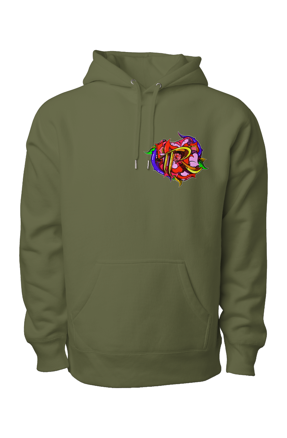 TEAM ROSE (PRINT) (Legend Premium Heavyweight Cross Grain Hoodie)