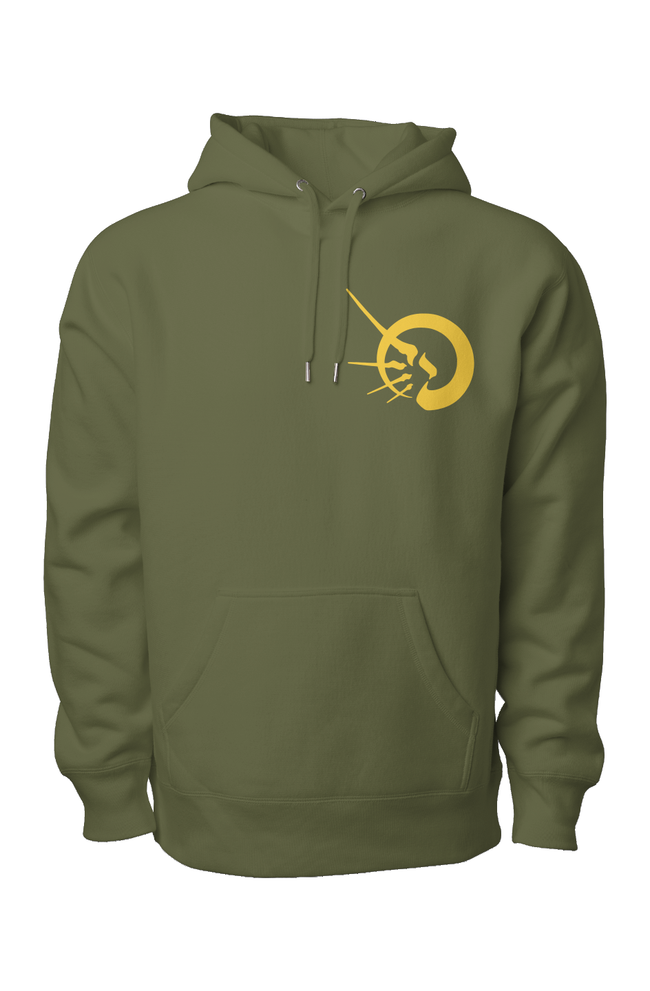 GOLD DECOR (EMBROIDERY) (Legend Premium Heavyweight Cross Grain Hoodie)