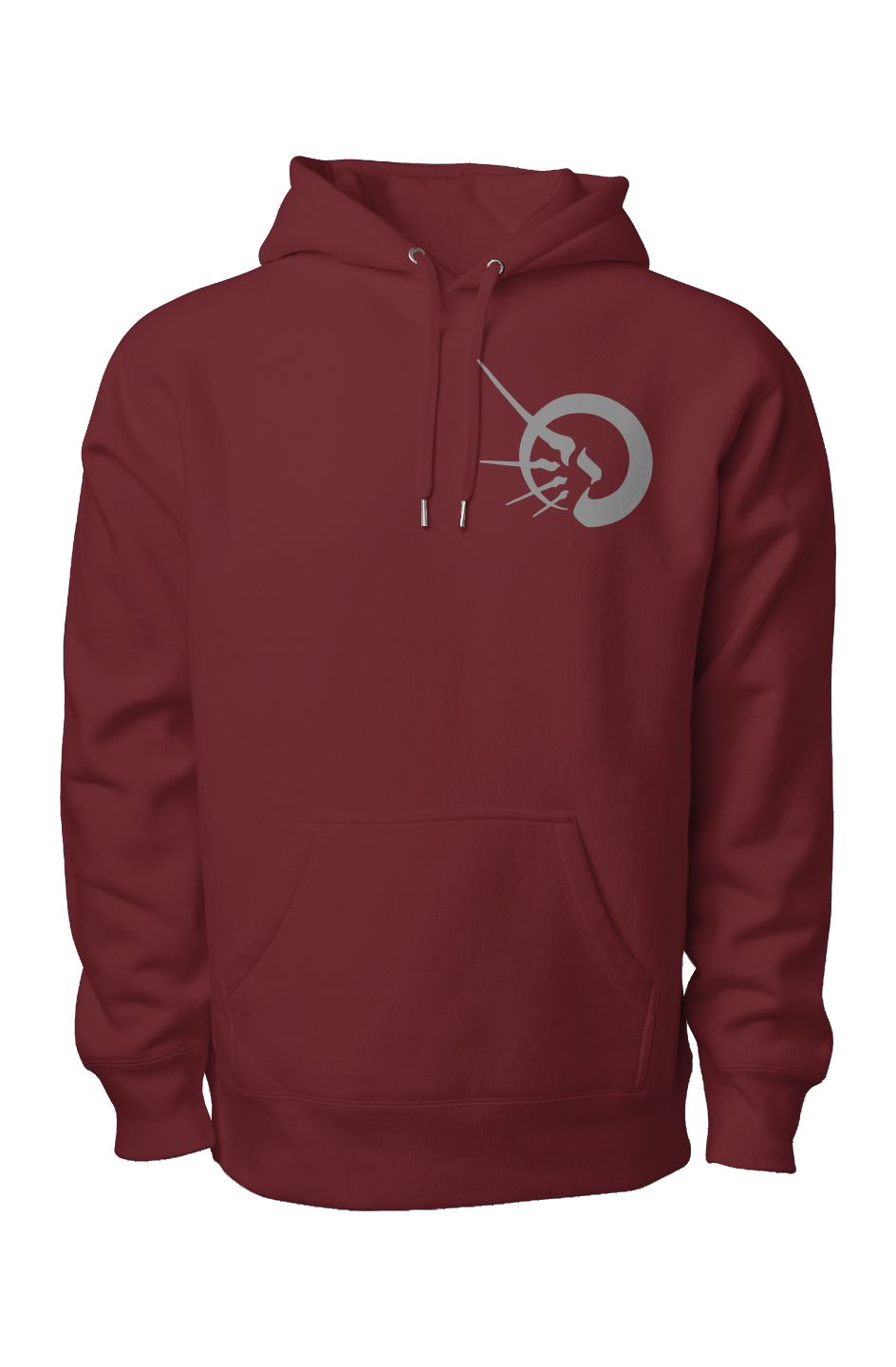 SILVER DECOR (EMBROIDERY) (Legend Premium Heavyweight Cross Grain Hoodie)