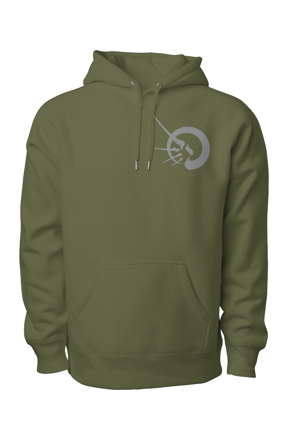 SILVER DECOR (EMBROIDERY) (Legend Premium Heavyweight Cross Grain Hoodie)