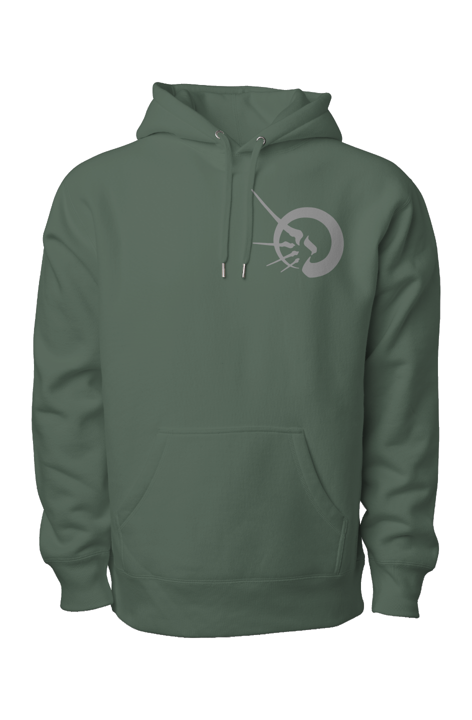 SILVER DECOR (EMBROIDERY) (Legend Premium Heavyweight Cross Grain Hoodie)