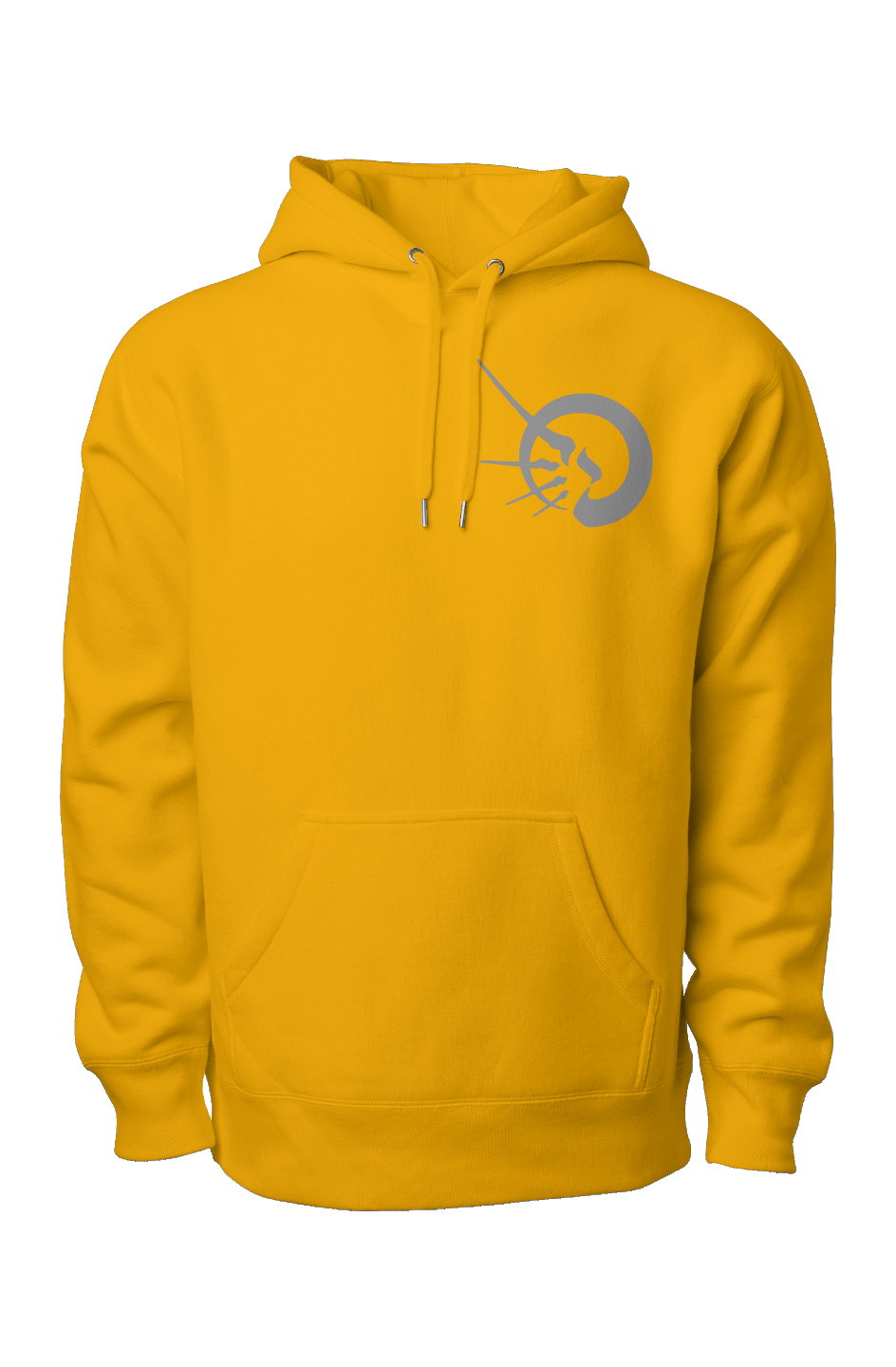 SILVER DECOR (EMBROIDERY) (Legend Premium Heavyweight Cross Grain Hoodie)