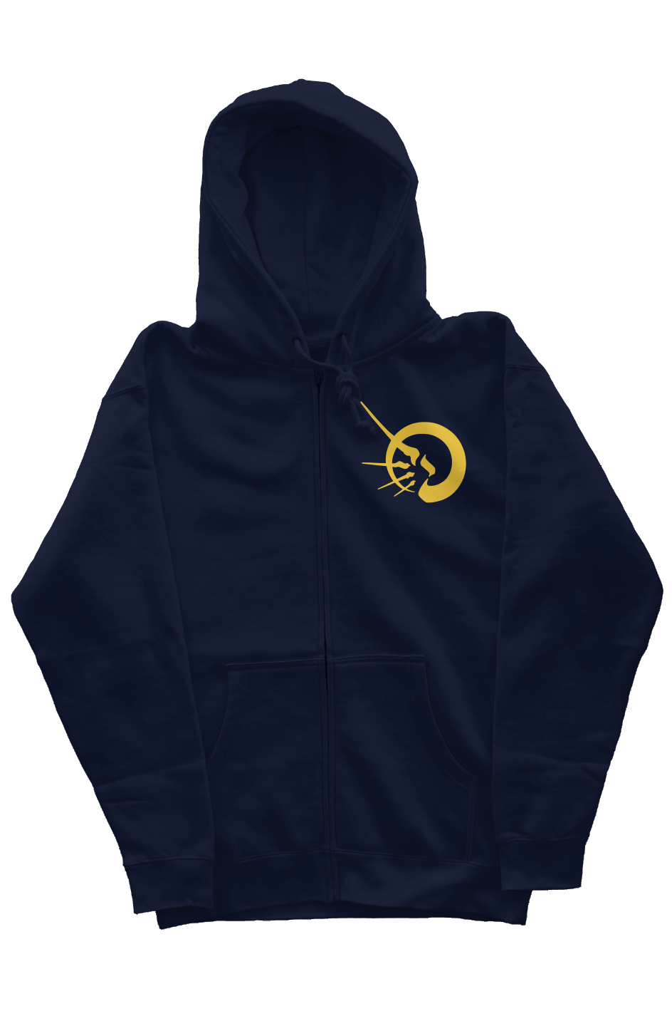 Independent Zip Heavyweight Hoodie (GOLDEN DECOR)