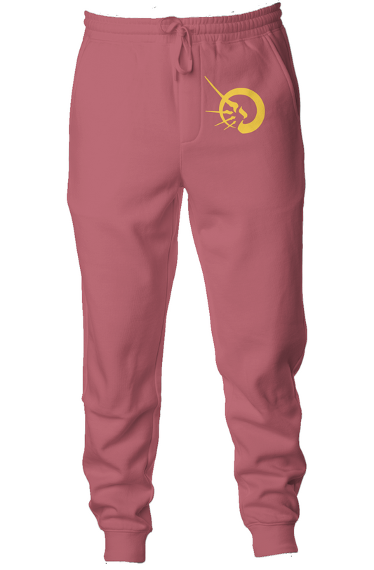 Pigment Dyed Fleece Joggers (GOLD DECOR)