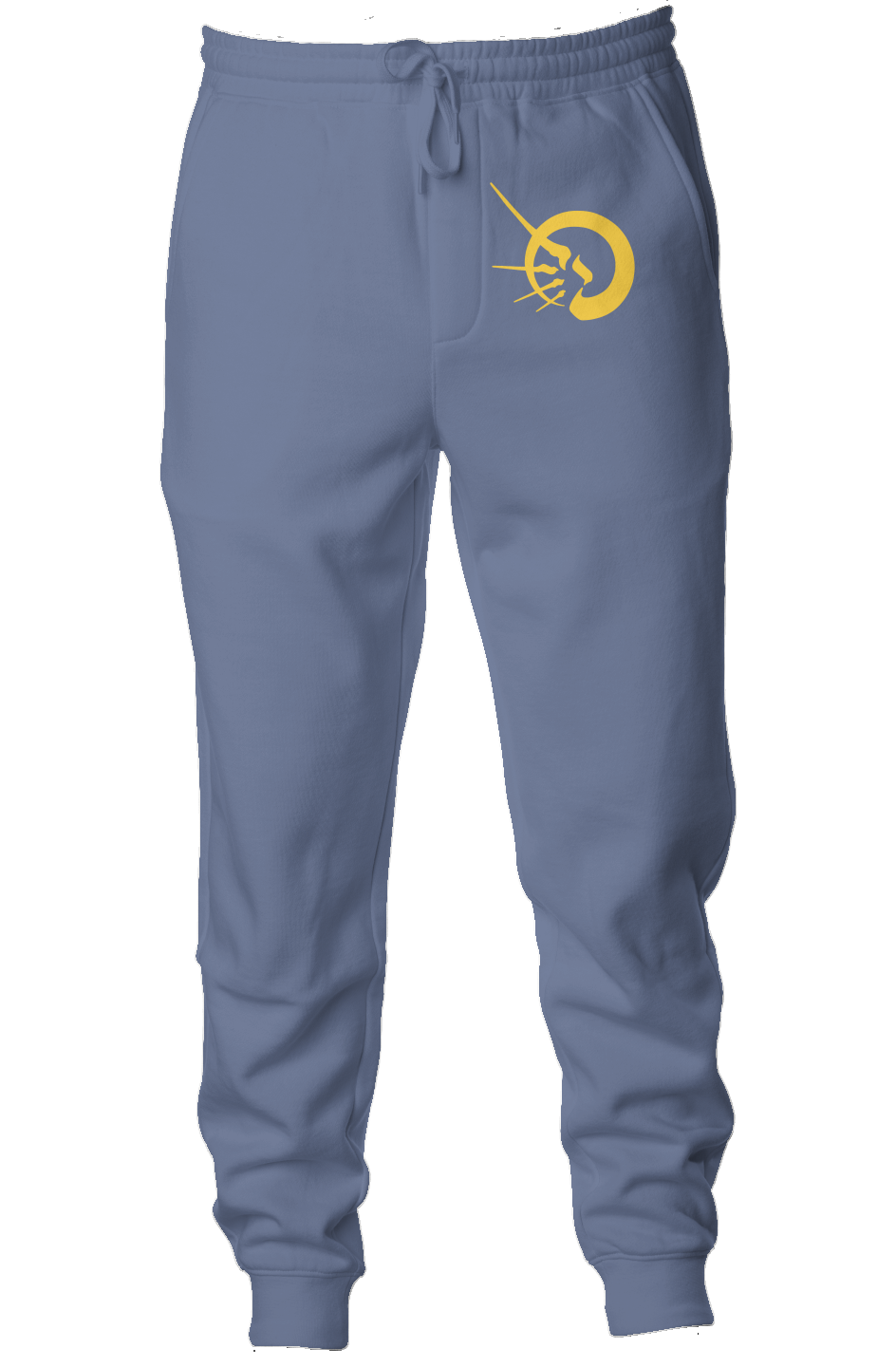 GOLD DECOR (EMBROIDERY) (Pigment Dyed Fleece Joggers)