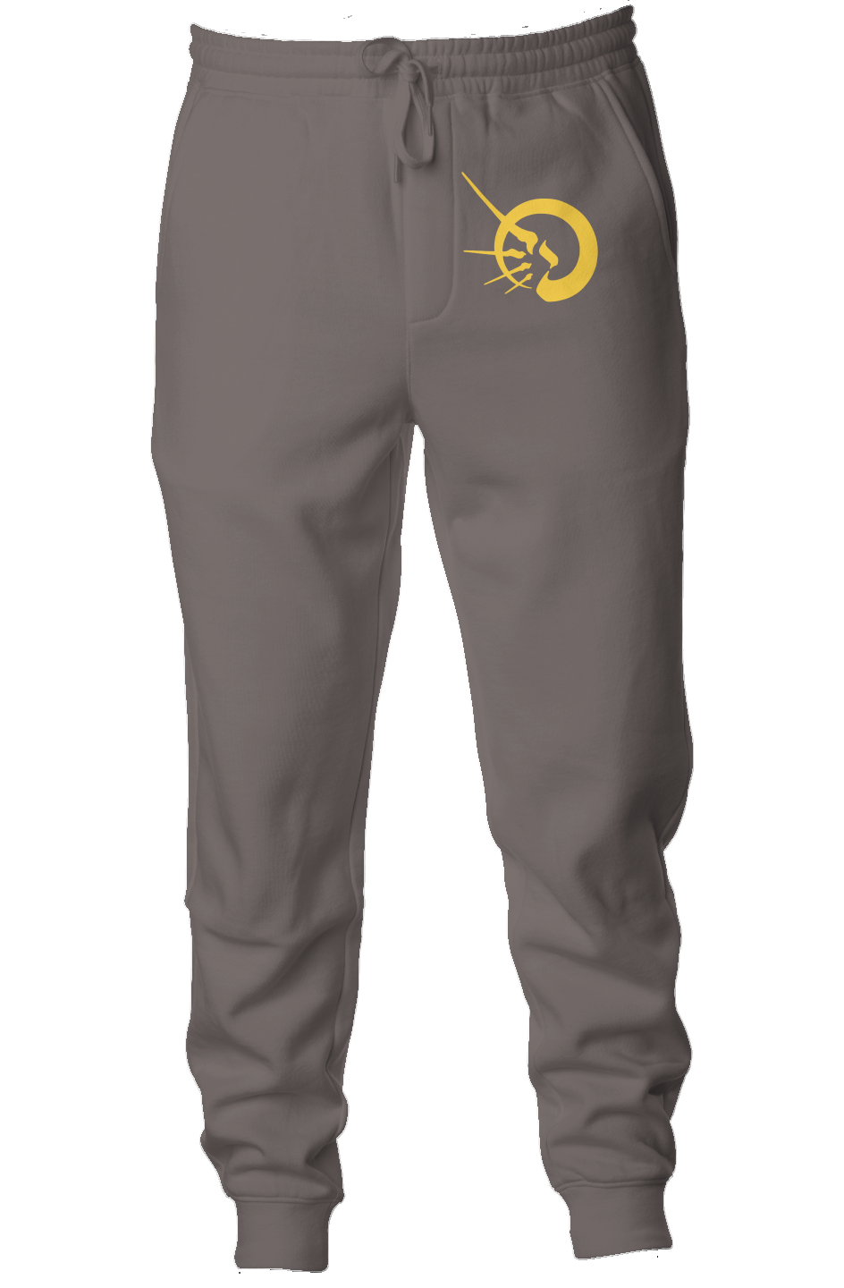 GOLD DECOR (EMBROIDERY) (Pigment Dyed Fleece Joggers)
