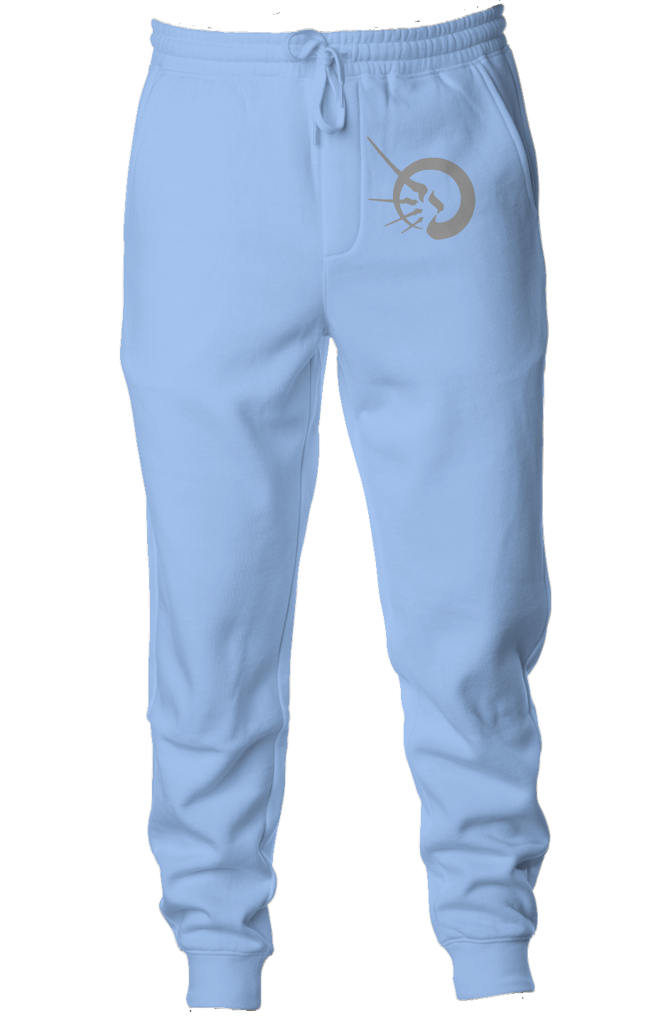 SILVER DECOR (EMBROIDERY) (Pigment Dyed Fleece Joggers)
