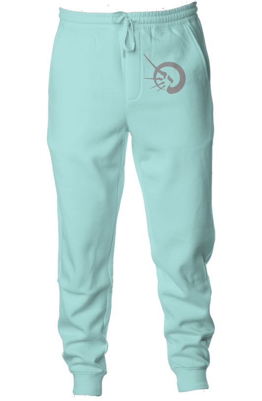 Pigment Dyed Fleece Joggers (SILVER DECOR)
