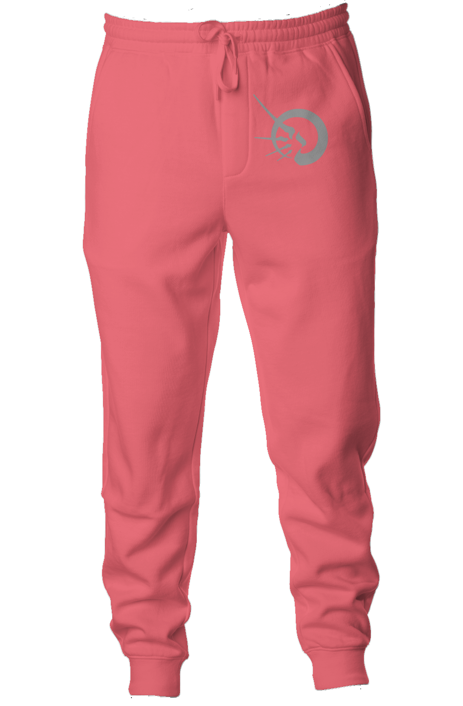 SILVER DECOR (EMBROIDERY) (Pigment Dyed Fleece Joggers)
