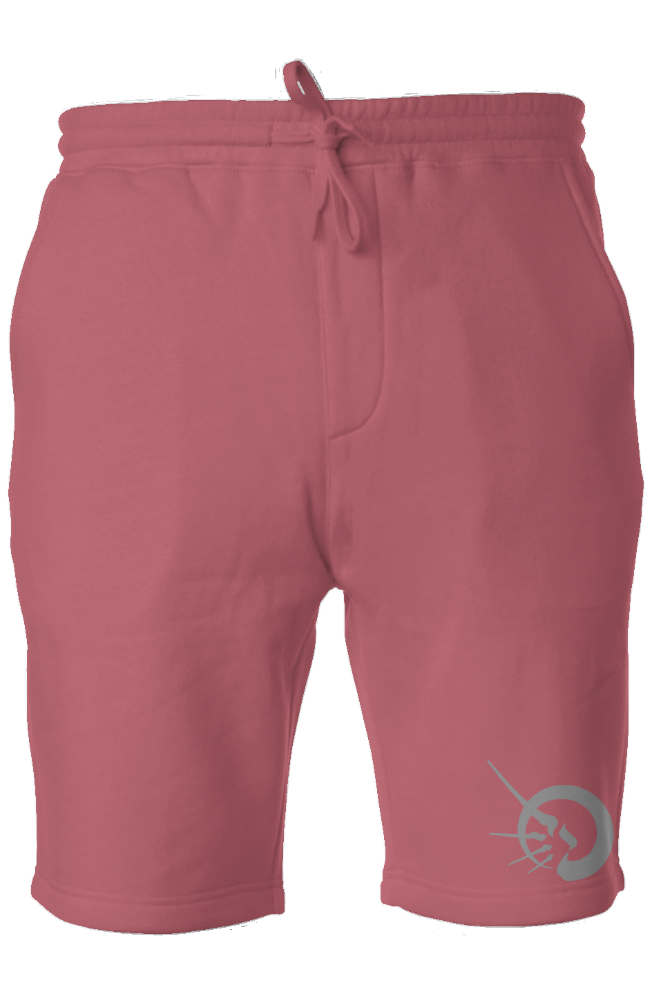 SILVER DECOR (EMBROIDERY) (Pigment Dyed Fleece Shorts)