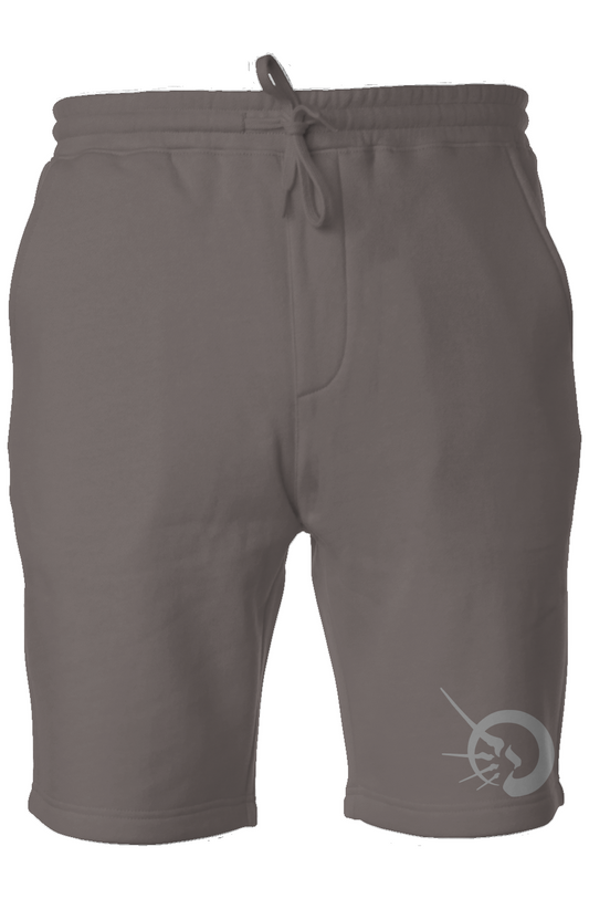 Pigment Dyed Fleece Shorts (SILVER DECOR)