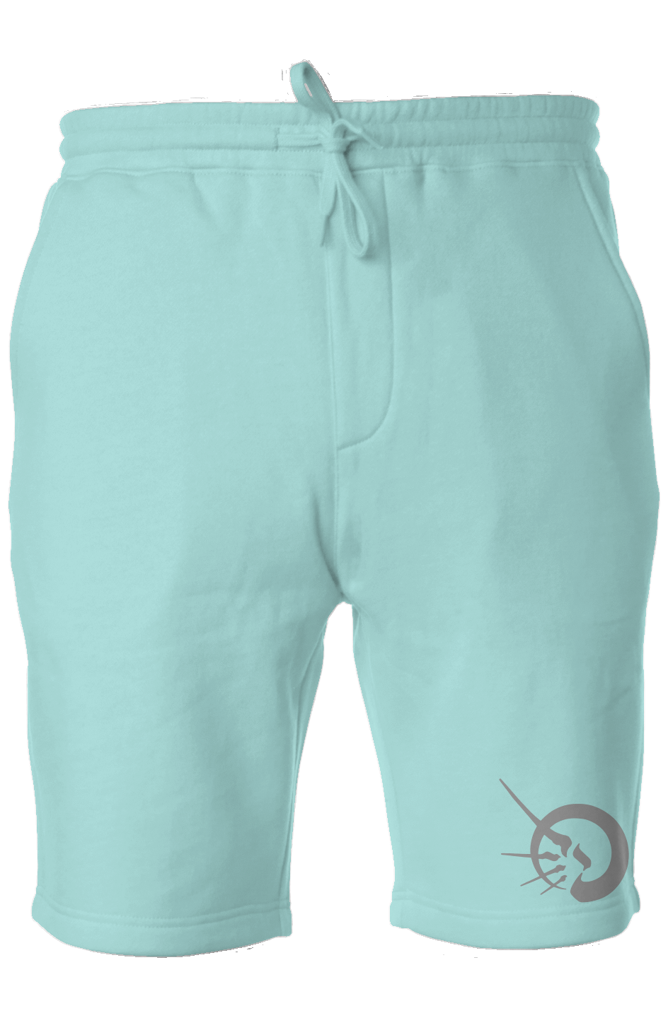 SILVER DECOR (EMBROIDERY) (Pigment Dyed Fleece Shorts)