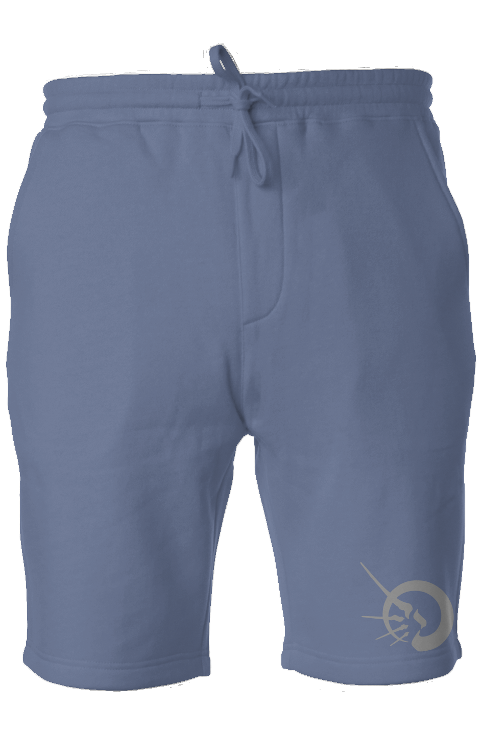 SILVER DECOR (EMBROIDERY) (Pigment Dyed Fleece Shorts)