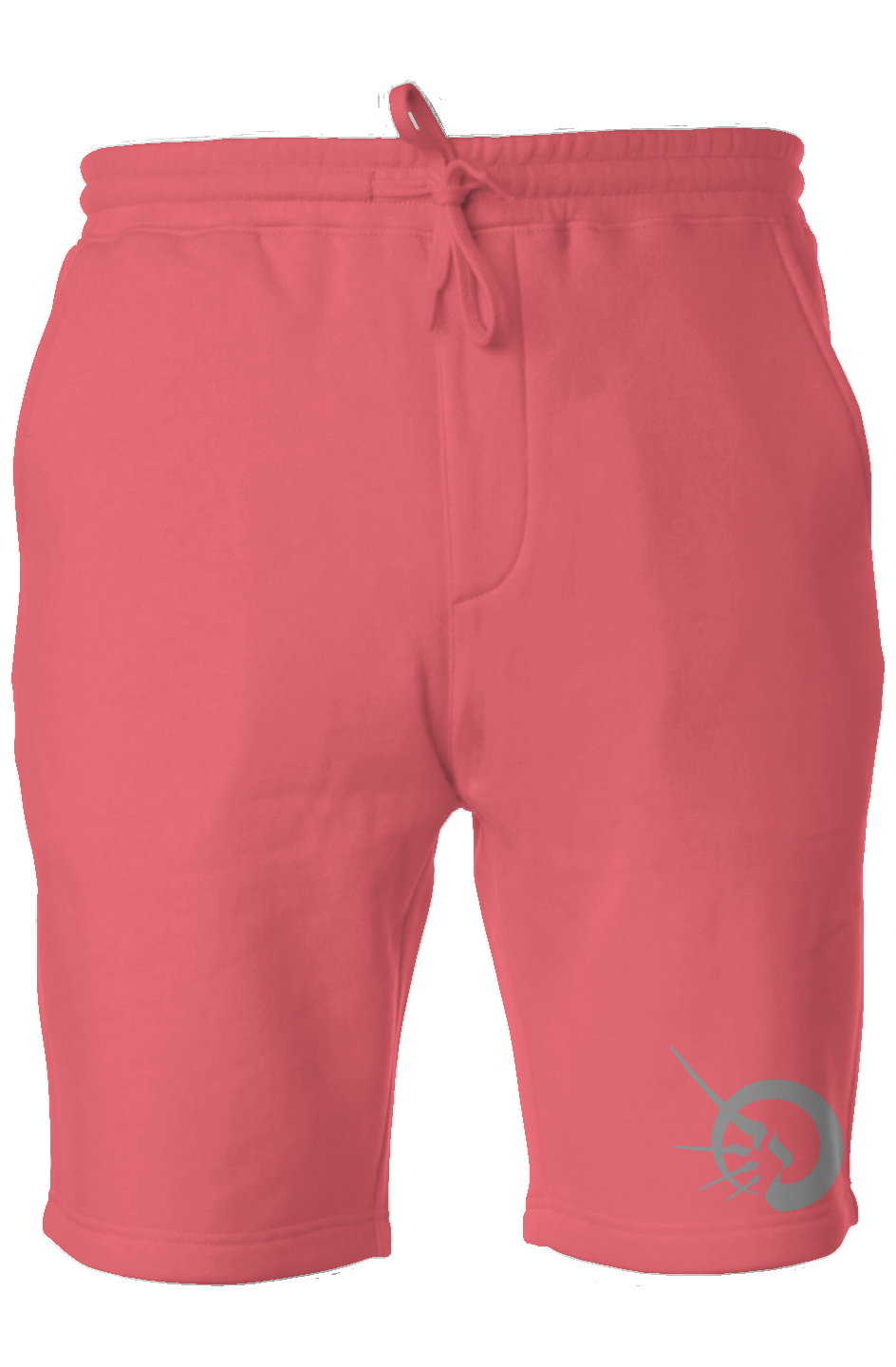 SILVER DECOR (EMBROIDERY) (Pigment Dyed Fleece Shorts)