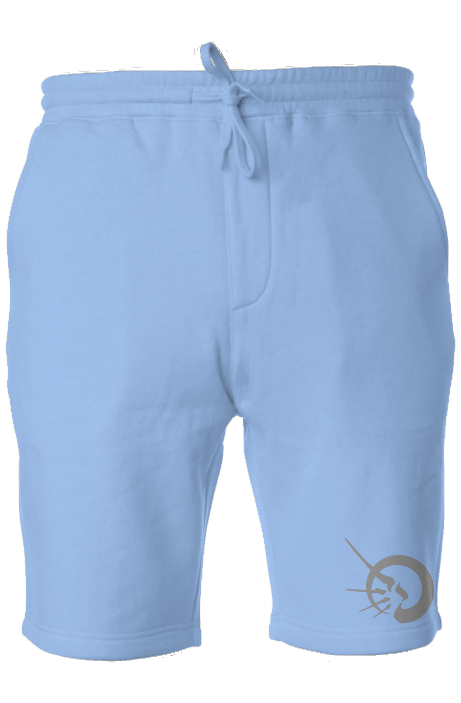 SILVER DECOR (EMBROIDERY) (Pigment Dyed Fleece Shorts)