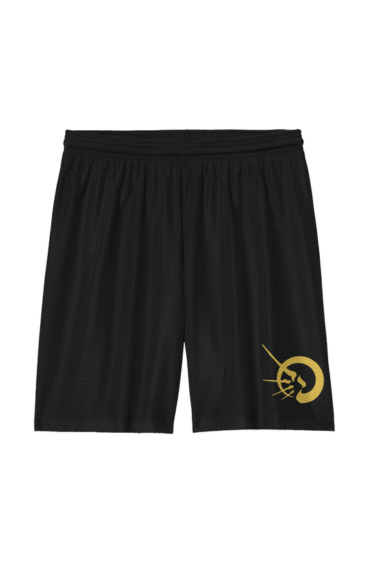 Mesh 7” Shorts (GOLD DECOR)