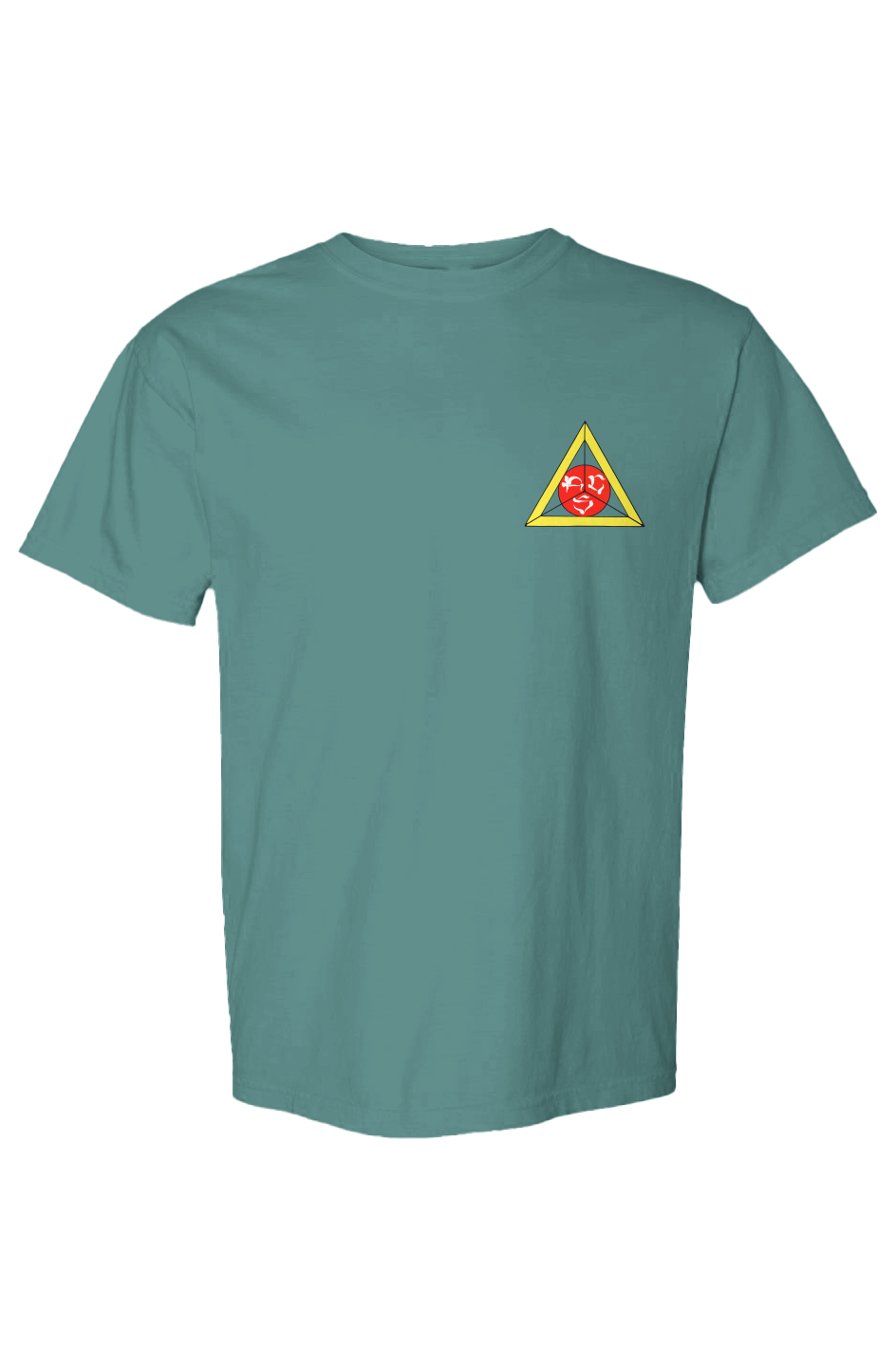 ACS LA VIDA (EMBROIDERY) (Comfort Heavyweight T Shirt)
