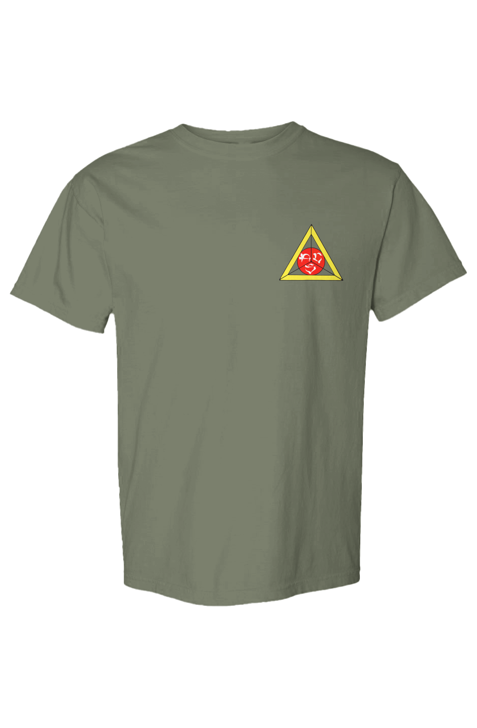 ACS LA VIDA (EMBROIDERY) (Comfort Heavyweight T Shirt)