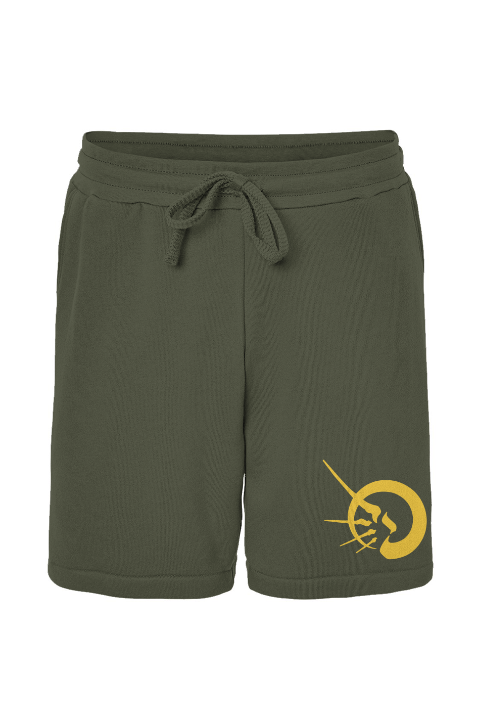 GOLD DECOR (EMBROIDERY) (Sponge Fleece Shorts)