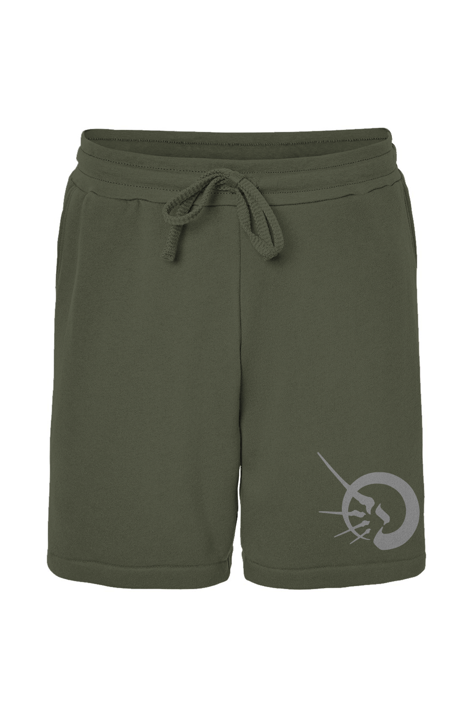 SILVER DECOR (EMBROIDERY) (Sponge Fleece Shorts)