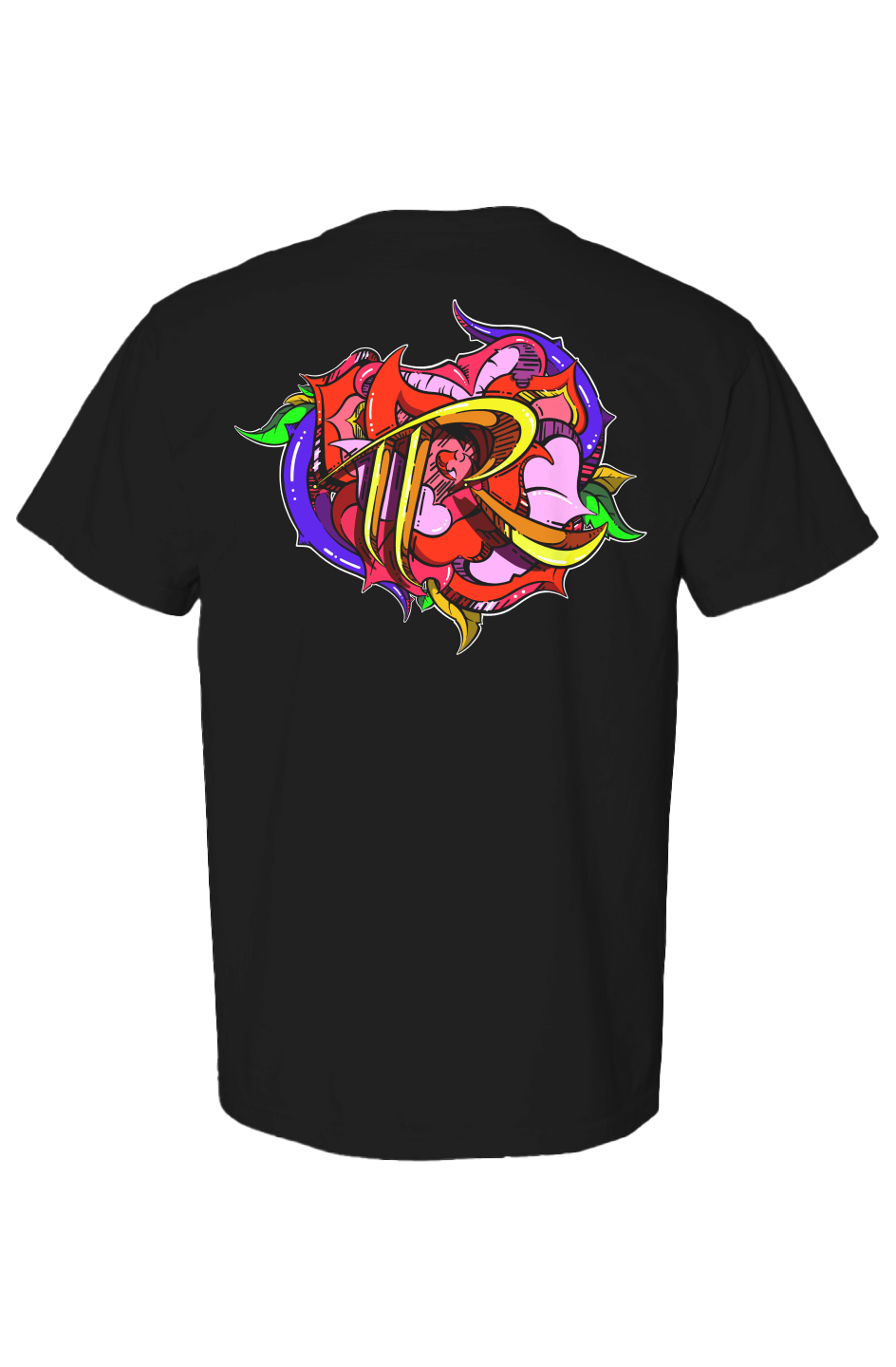 TEAM ROSE (PRINT) (Comfort Heavyweight T Shirt)