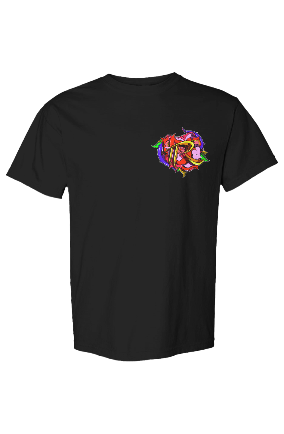 TEAM ROSE (PRINT) (Comfort Heavyweight T Shirt)