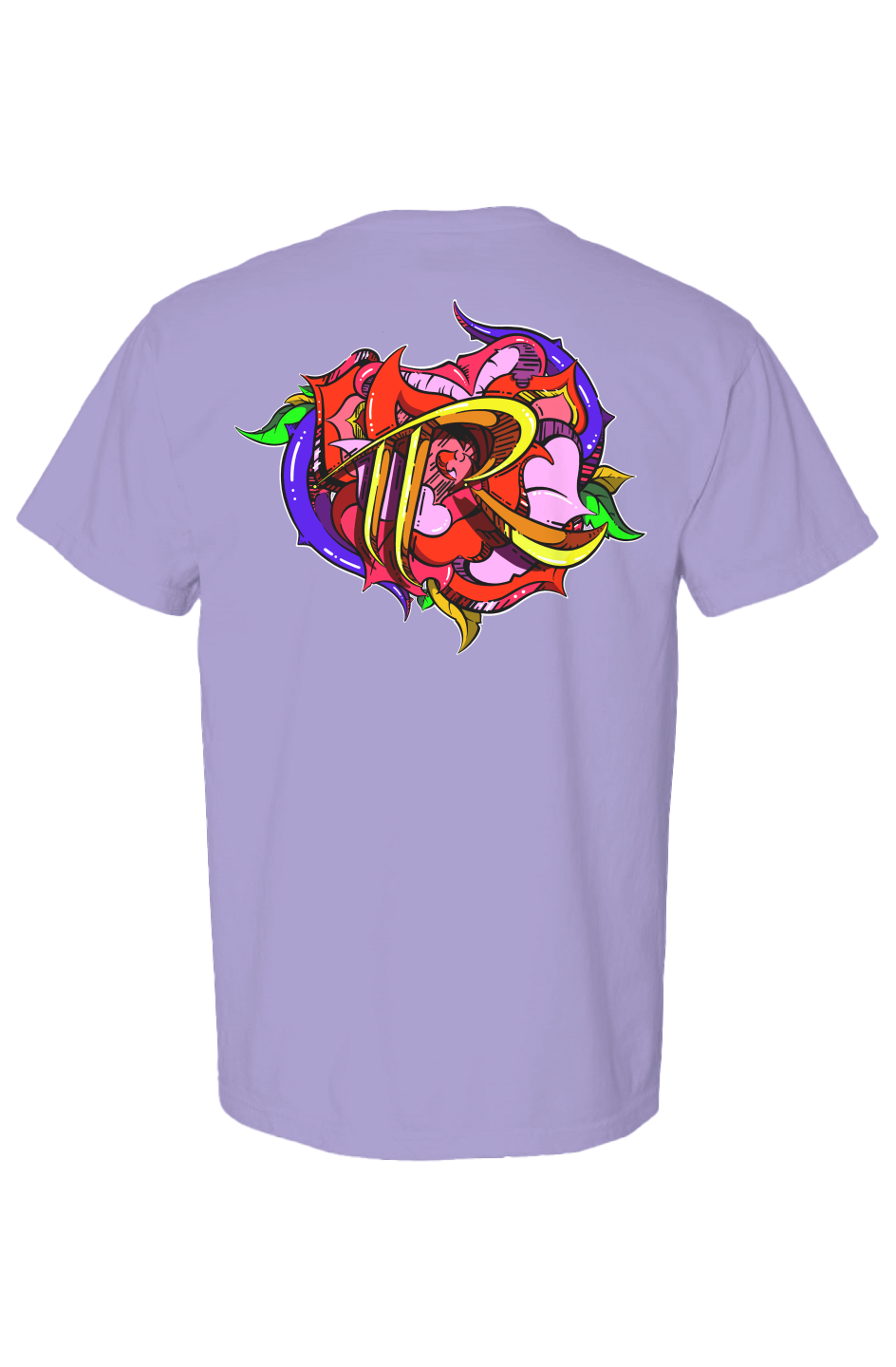 TEAM ROSE (PRINT) (Comfort Heavyweight T Shirt)