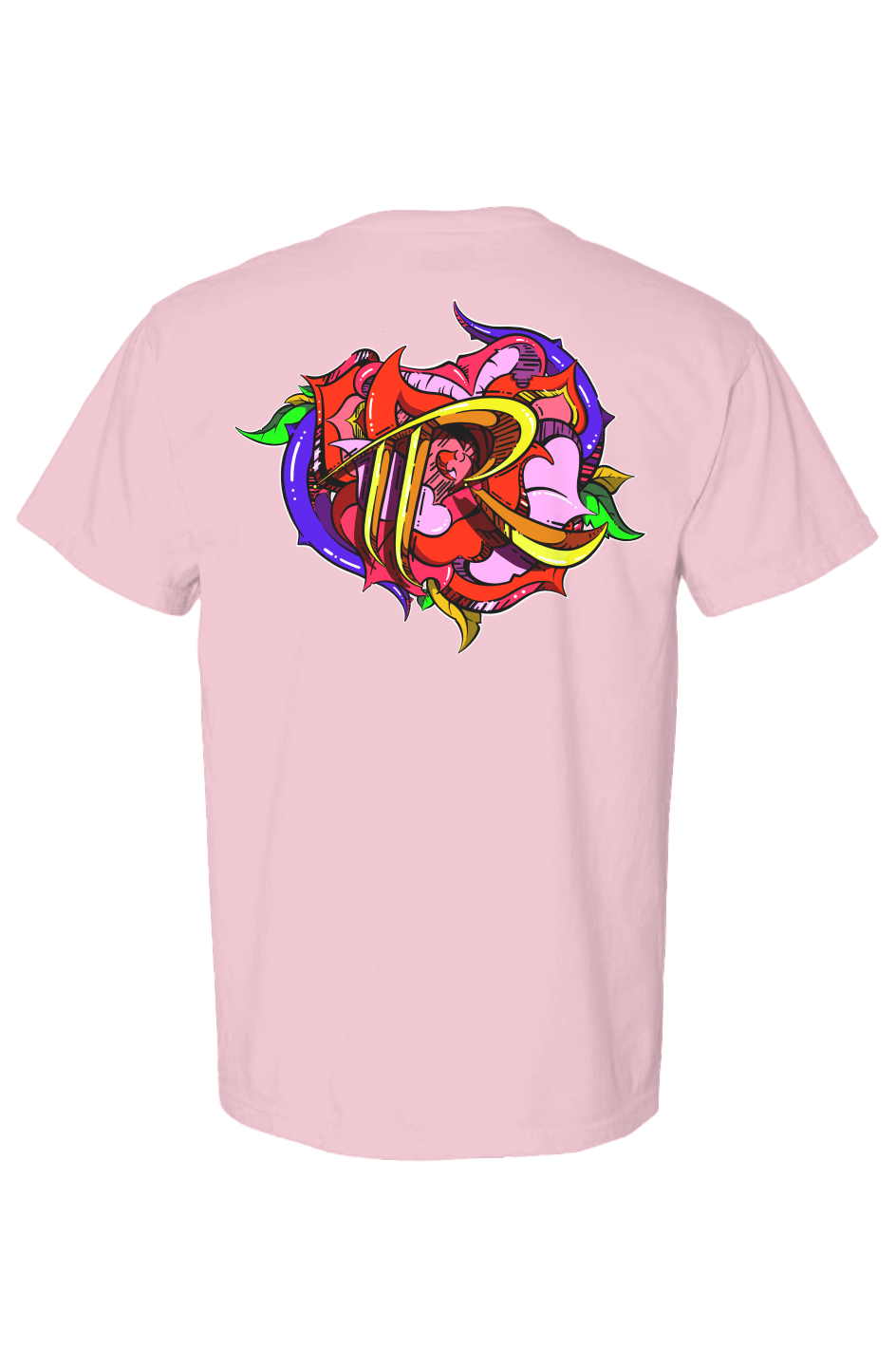 TEAM ROSE (PRINT) (Comfort Heavyweight T Shirt)