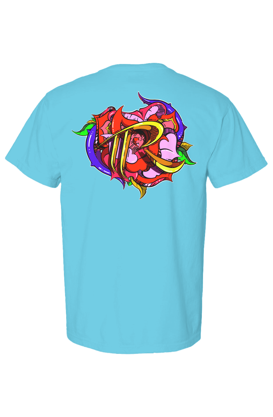 TEAM ROSE (PRINT) (Comfort Heavyweight T Shirt)