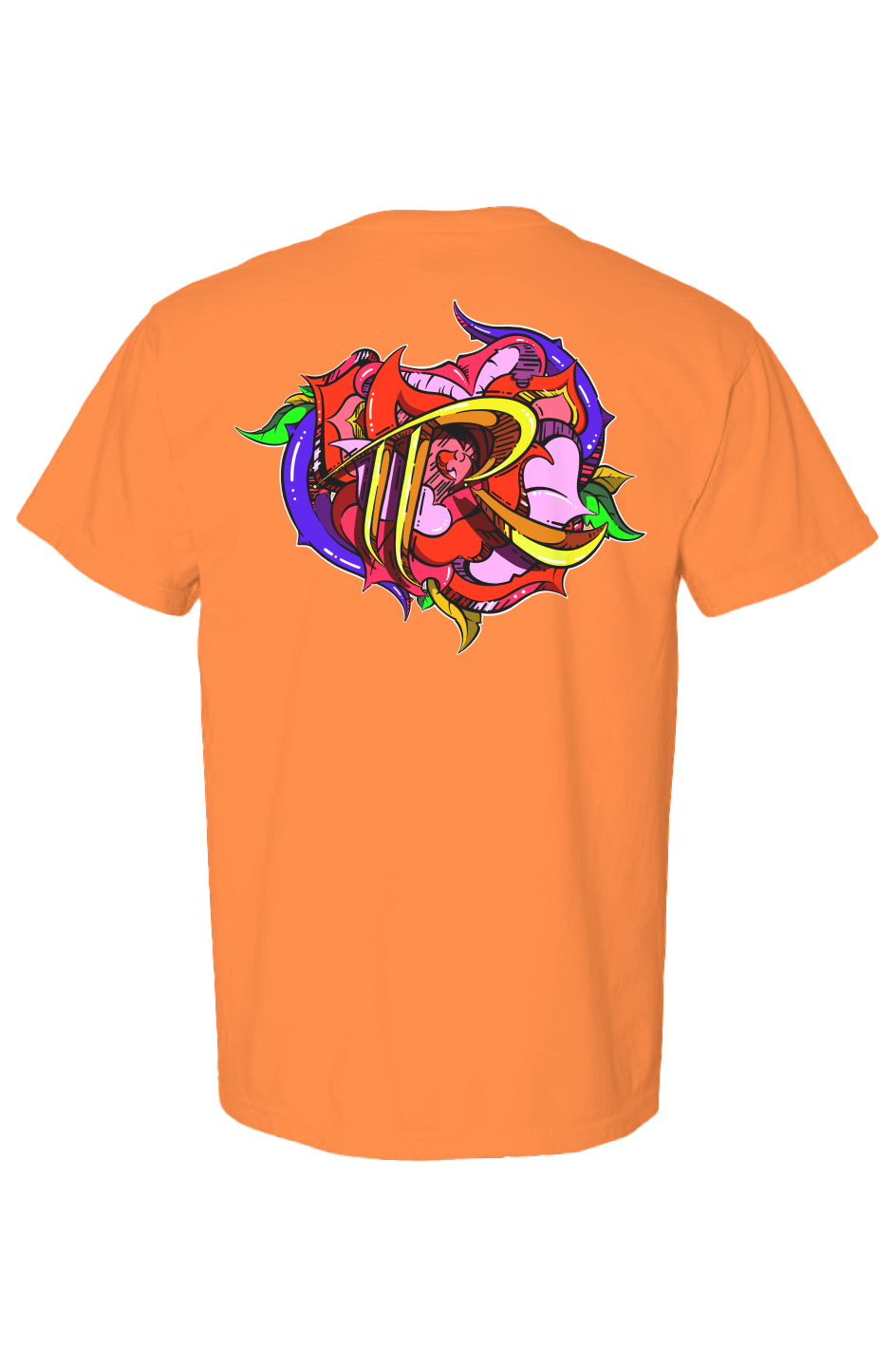 TEAM ROSE (PRINT) (Comfort Heavyweight T Shirt)