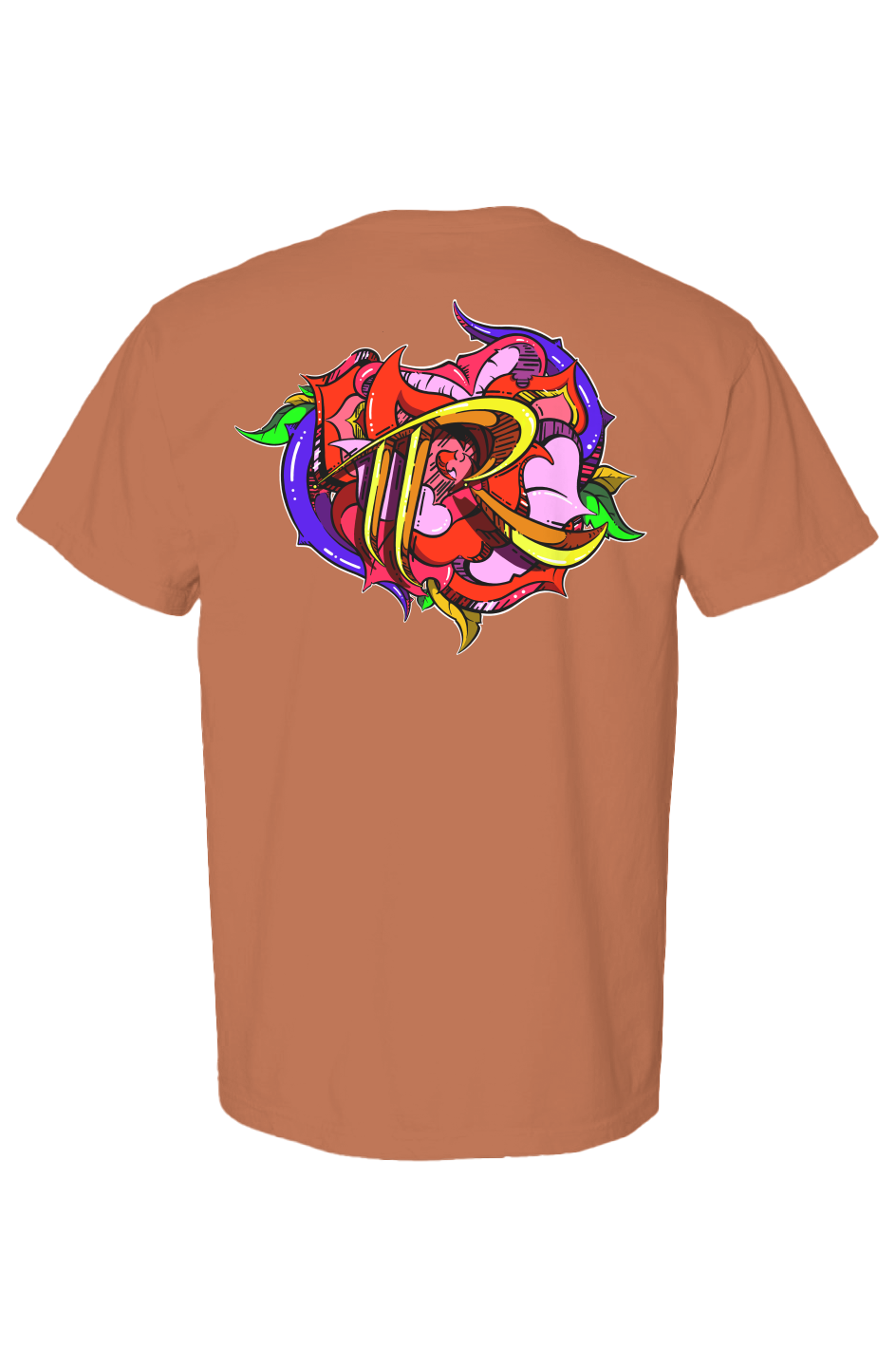 TEAM ROSE (PRINT) (Comfort Heavyweight T Shirt)