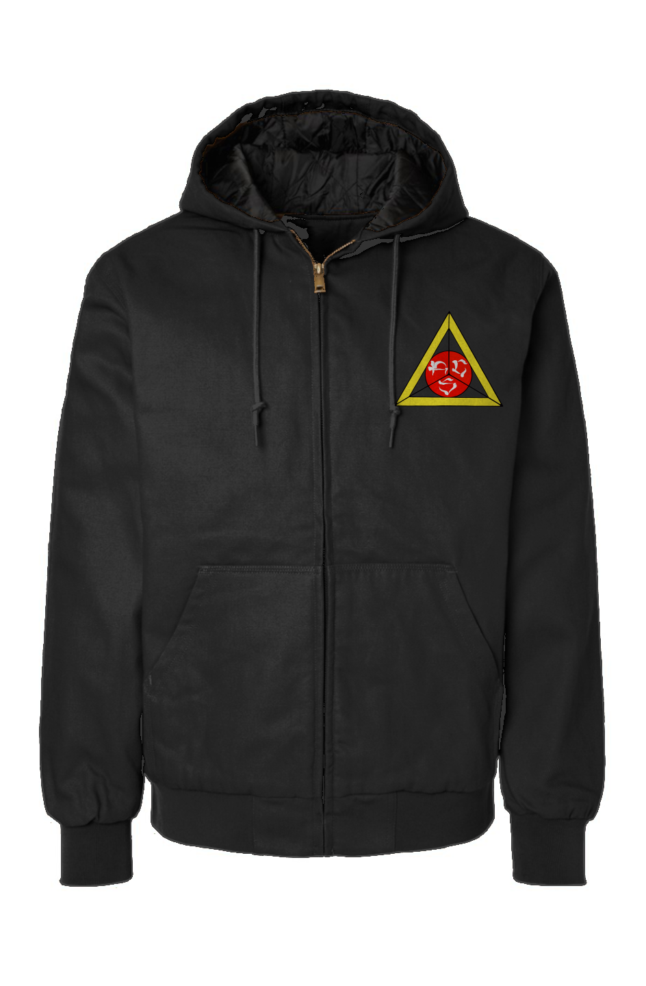 DIPPIN DOTS (PRINT) (WITH ACS EMBROIDERY) (Canvas Workwear Jacket)