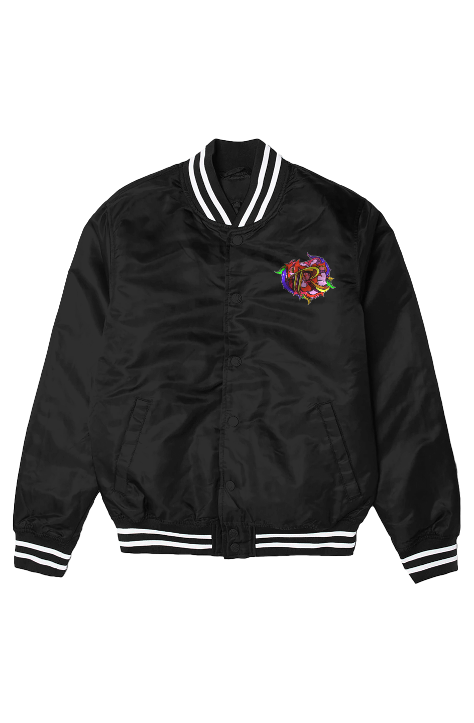 Mens Varsity Bomber Jacket (TR FRONT)
