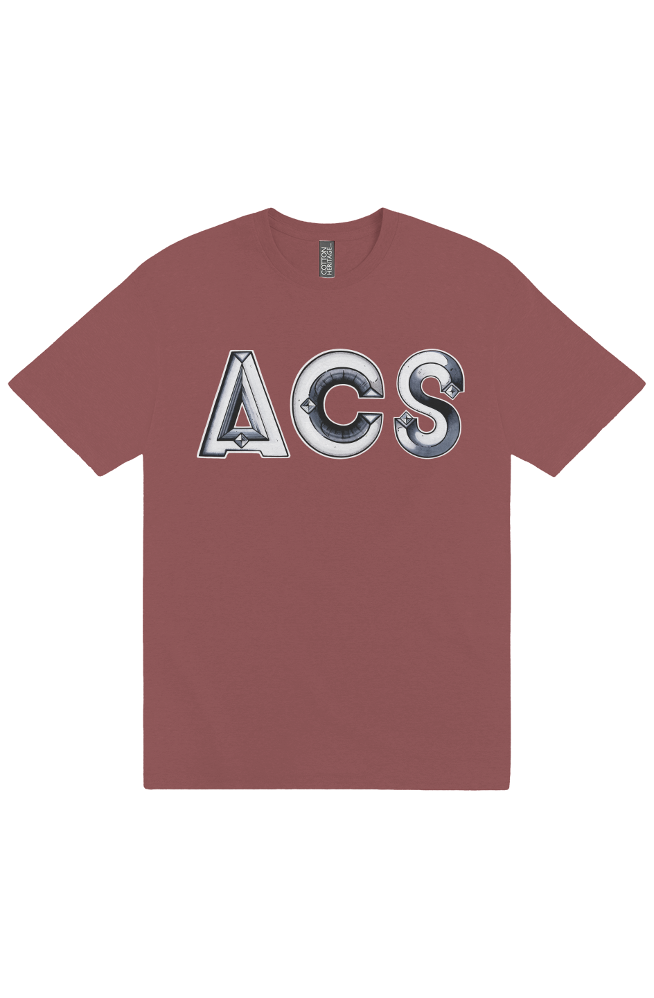 ACS OBELISK (PRINT) (Mens Heavyweight T-Shirt)
