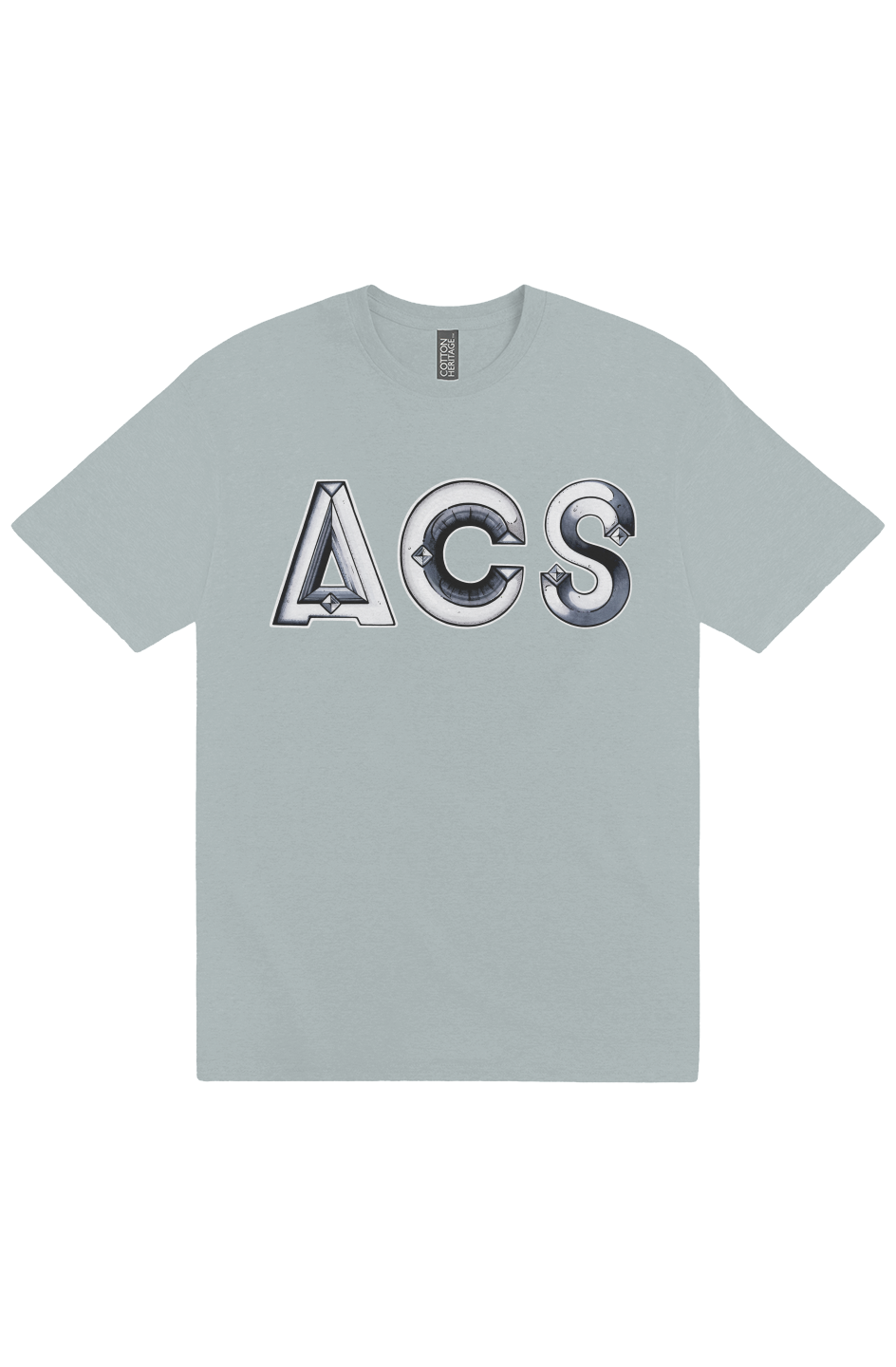 ACS OBELISK (PRINT) (Mens Heavyweight T-Shirt)