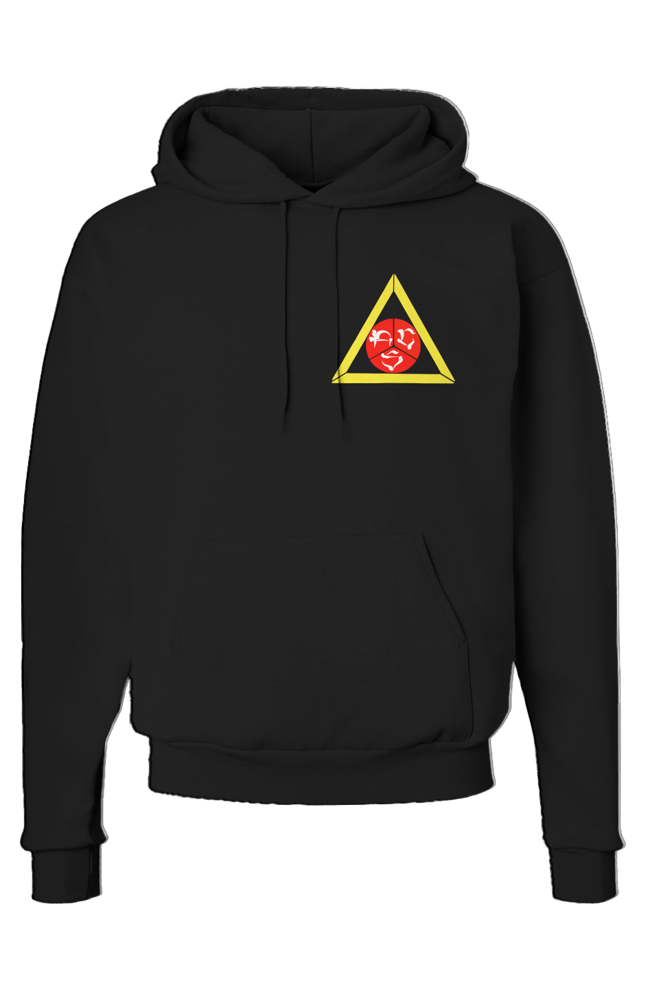 DIPPIN DOTS (PRINT)(WITH ACS EMBROIDERY) (Ecosmart Hooded Sweatshirt)