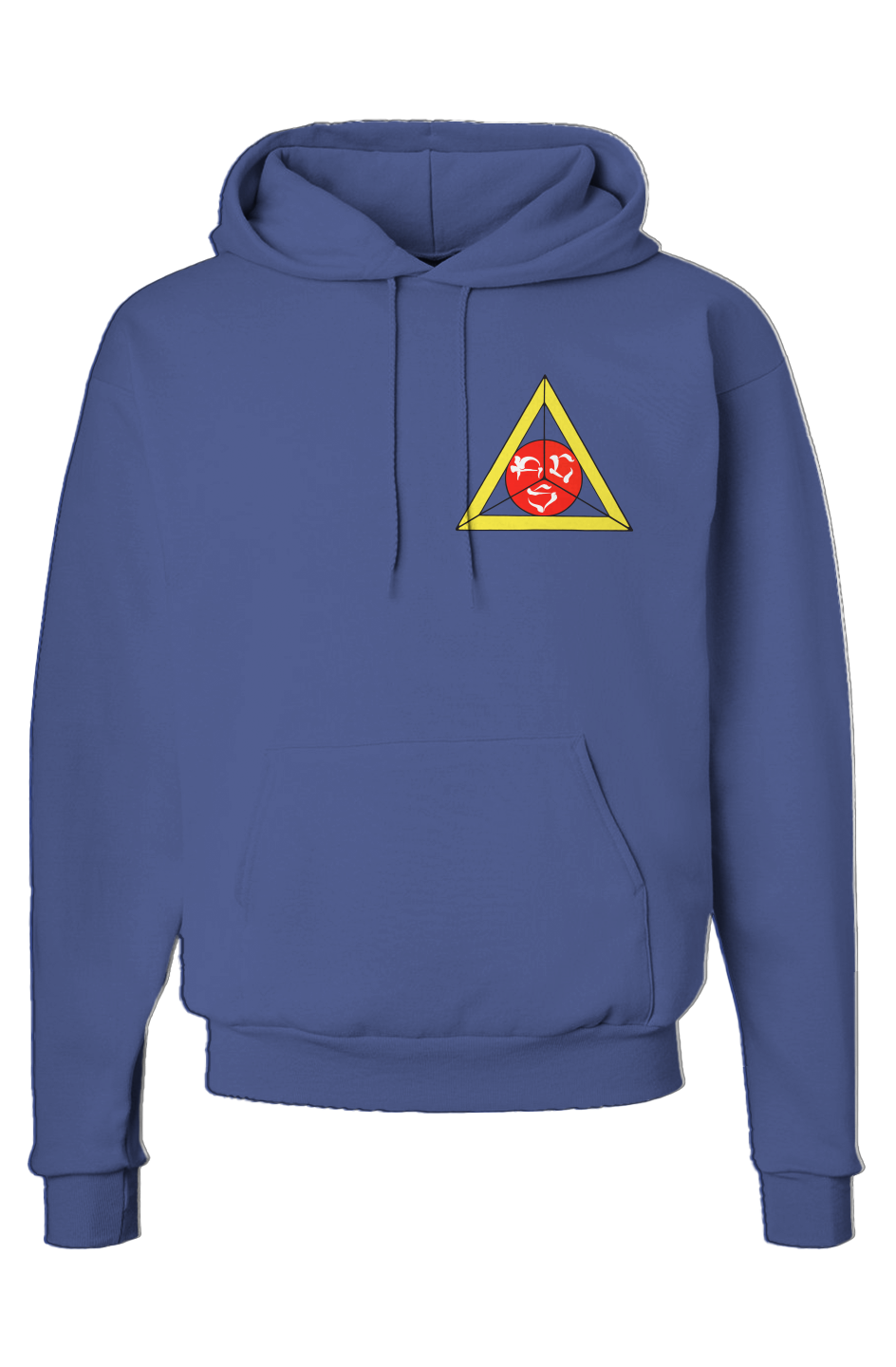 DIPPIN DOTS (PRINT)(WITH ACS EMBROIDERY) (Ecosmart Hooded Sweatshirt)