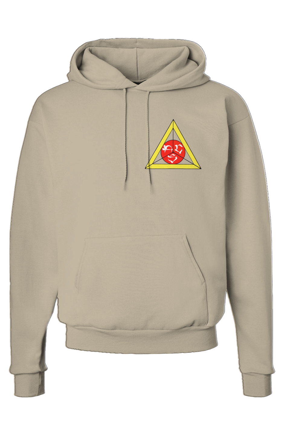 DIPPIN DOTS (PRINT)(WITH ACS EMBROIDERY) (Ecosmart Hooded Sweatshirt)
