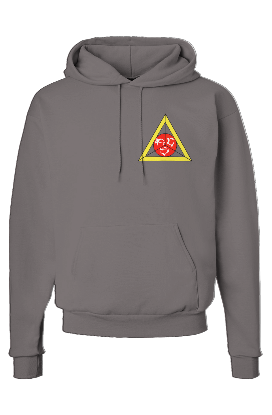DIPPIN DOTS (PRINT)(WITH ACS EMBROIDERY) (Ecosmart Hooded Sweatshirt)